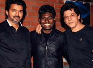 Atlee once again confirms his film with Vijay and Shah Rukh Khan