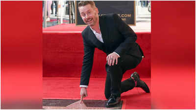 'Home Alone’ actor Macaulay Culkin is honored with a Hollywood Walk of Fame star