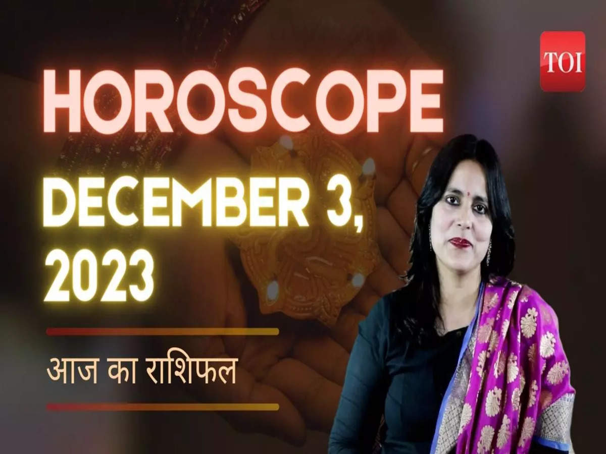 Horoscope today December 3 2023 Astrological predictions for your zodiac signs