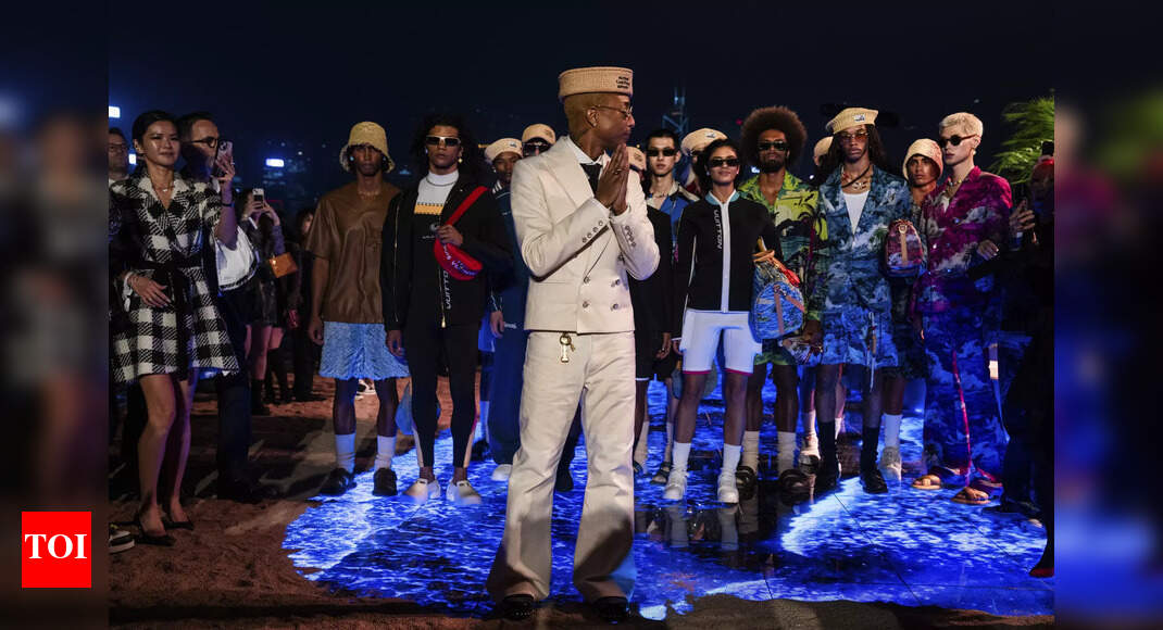 Pharrell Williams takes Louis Vuitton to Hong Kong harbour runway - Vimarsana News