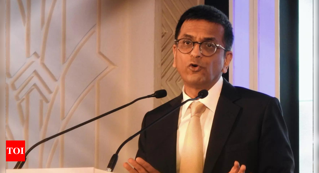 No one can be sacrificed in name of progress: CJI Chandrachud | India News