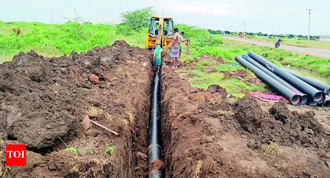 Manapparai Sipcot Trichy Work Begins To Supply Water For Manapparai Sipcot Trichy News