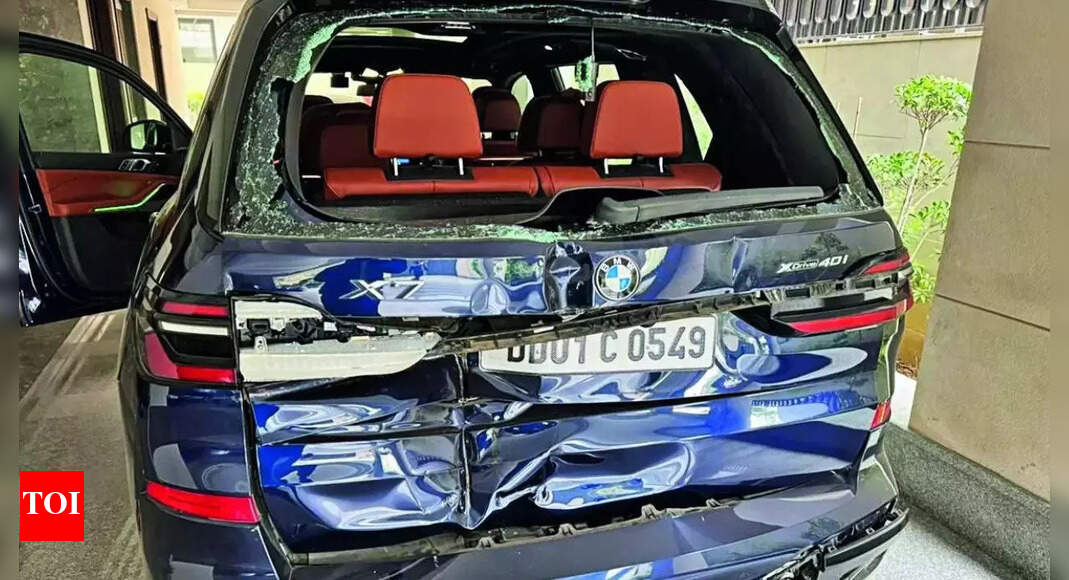 BMW Slows Down: Woman Injured as BMW Slows Down, Truck Crashes into It ...