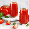 Drinking tomato 2024 juice empty stomach