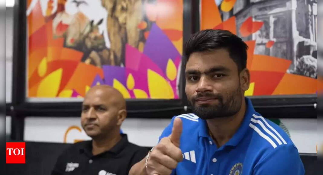 Rinku Singh will have to fight for T20 World Cup spot as a finisher, feels Ashish Nehra | Cricket News – Times of India