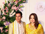 Randeep Hooda and Lin Laishram drop new pictures from their wedding festivities, twin in ethnic golden outfits