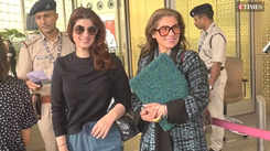 Three generations in one frame! Twinkle Khanna clicked with her mother Dimple Kapadia and daughter at airport