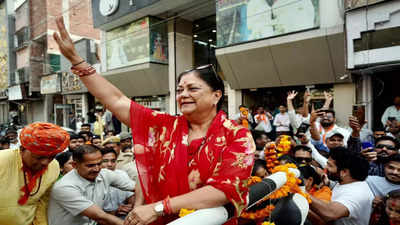 Vasundhara Raje hails BJP's victory in Rajasthan assembly elections, credits Modi's mantra of Sabka Saath, Sabka Vishwas, Sabka Prayaas