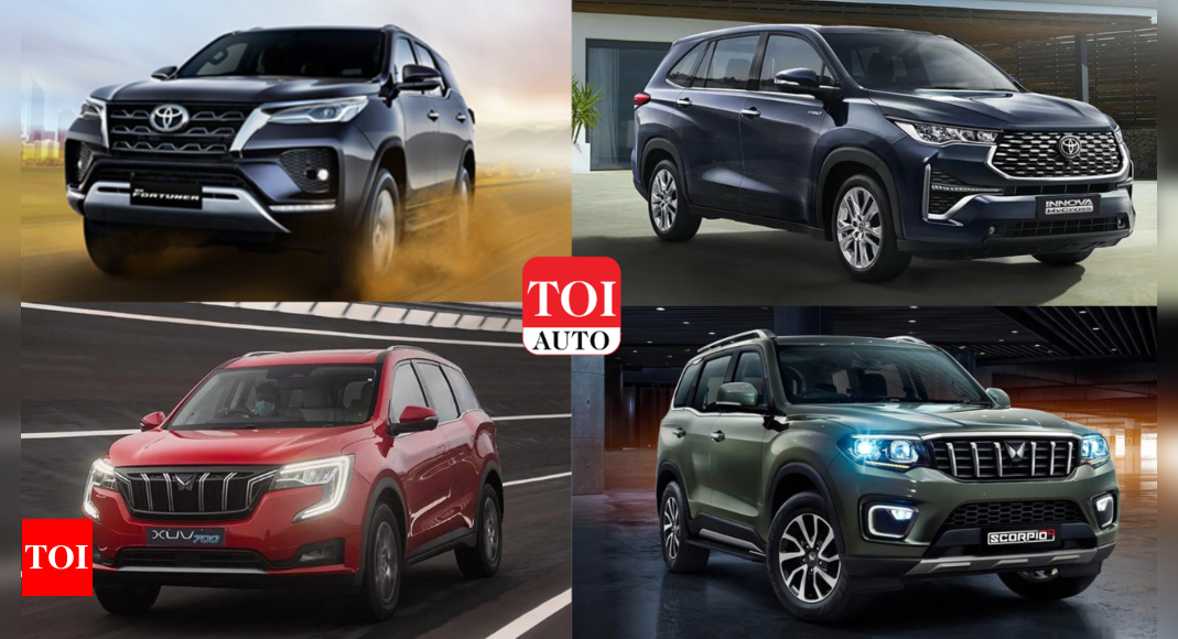 Elections 2023: Popular cars, SUVs used during MP, Rajasthan, Chhattisgarh, Telangana elections