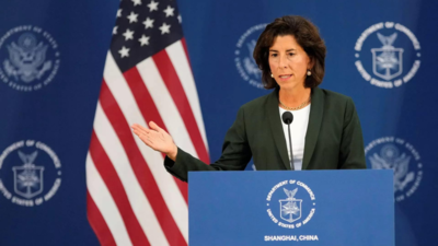 US Commerce chief Gina Raimondo warns against China 'threat'