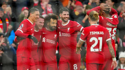EPL: Liverpool score two late goals in 4-3 thriller against Fulham
