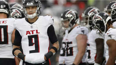 Desmond Ridder leads Atlanta Falcons to rain-soaked victory over New York Jets