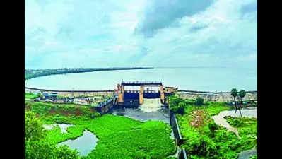 Reservoirs continue to discharge surplus