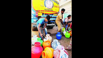 Irregular water supply haunts residents of Villapuram