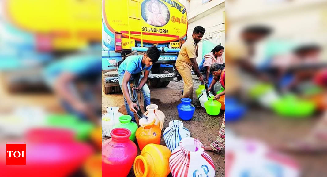 Water Supply: Irregular Water Supply Haunts Residents Of Villapuram ...