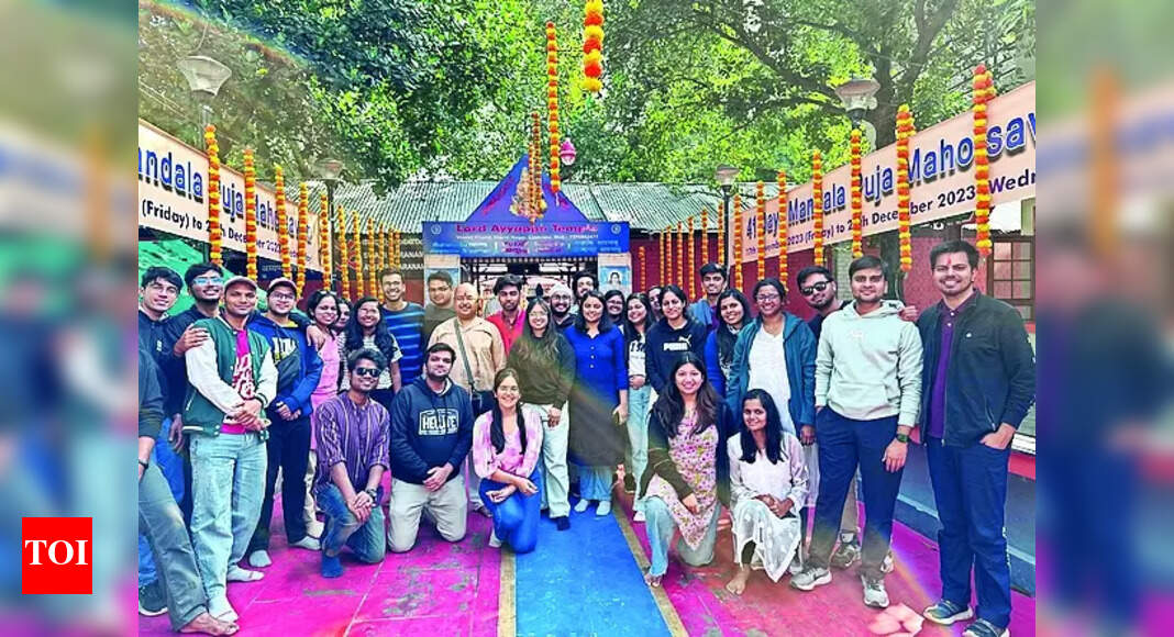 IIML students’ temple trail to boost religious tourism - Times of India