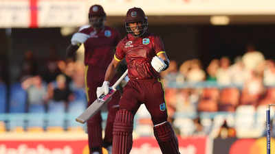 1st ODI: Shai Hope's unbeaten century drives West Indies to thrilling victory over England