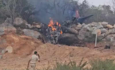 Two IAF pilots killed in Pilatus trainer aircraft crash in Hyderabad