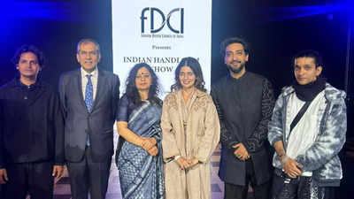 FDCI presented INDIAN HANDLOOM at BRICS+ Fashion Summit in Moscow