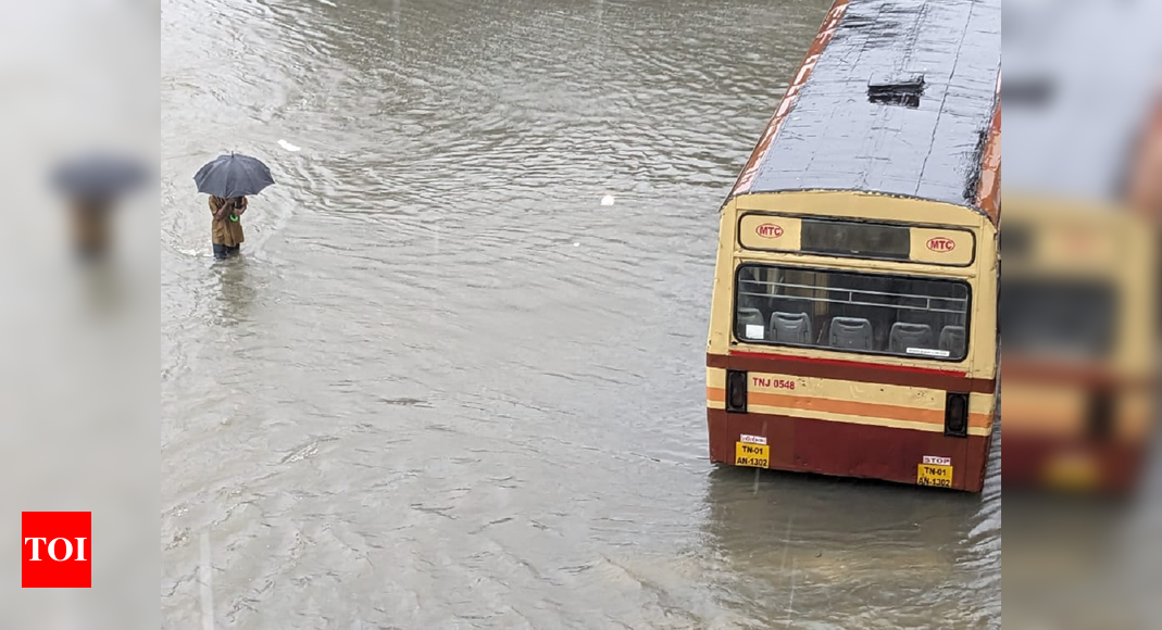 Cyclone in Chennai News: Three workers trapped, as container-house ...