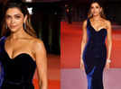 ​Deepika Padukone stuns in a custom-made Louis Vuitton custom gown at Academy Museum Gala