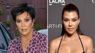 Kourtney Kardashian says mom Kris is a 'control freak' and requests her to  stop bossing around - Times of India