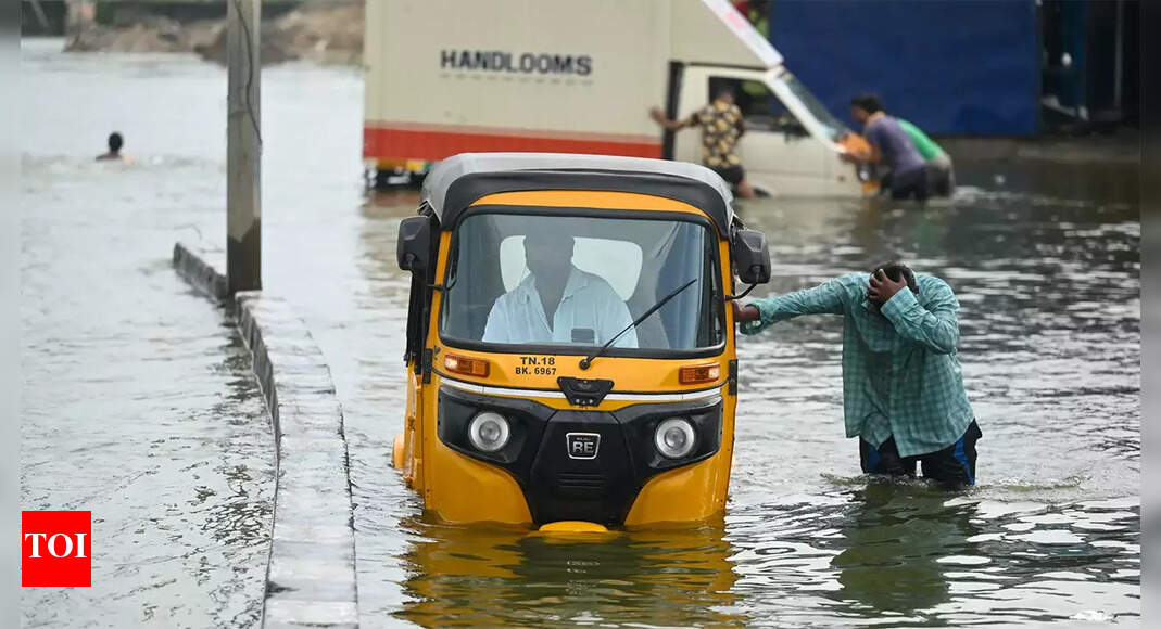 Cyclonic Storm: Cyclone Michaung disrupts life in Chennai: Severe rains ...