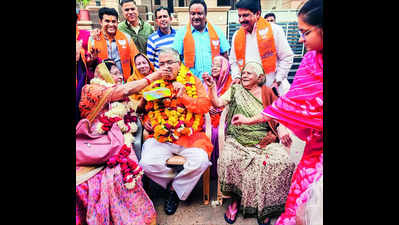 With 23 seats, saffron wave sweeps Jodhpur