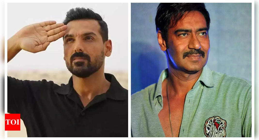 Ajay Devgn to clash with John Abraham on April 26, 2024 | Hindi Movie ...