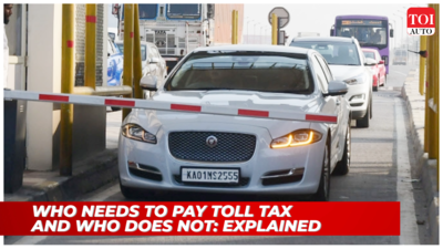 No need to pay toll tax if you're under these five categories: Know your rights