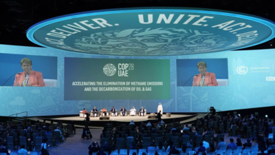 Two Indian women illuminate at UN COP28 in Dubai with traditional solutions to fight climate change