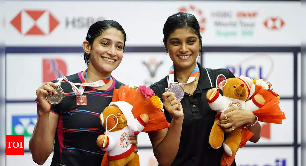 Shuttlers Ashwini-Tanisha climb four spots to world No. 28 in women’s doubles world rankings | Badminton News – Times of India