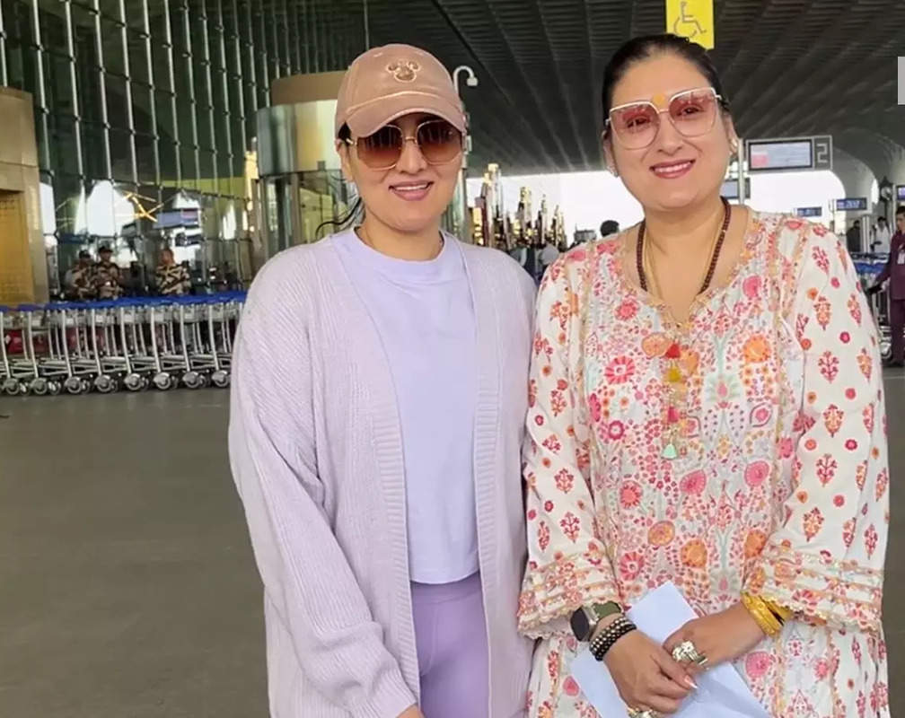 
Govinda's wife Sunita Kapoor says, 'kisi aur ko cover karne aaye honge' as she gets papped with daughter at airport
