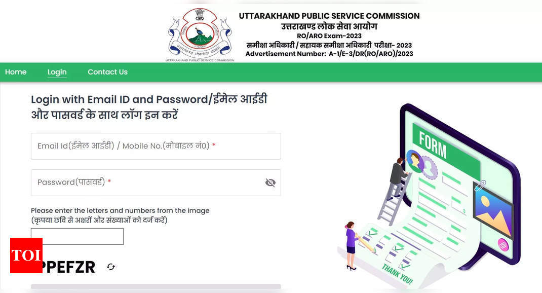 UKPSC RO ARO Admit Card 2023 released on psc.uk.gov.in, download link here