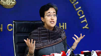 Delhi minister Atishi pulls up officials for sewage water overflowing in Sultanpur Majra, Trilokpuri