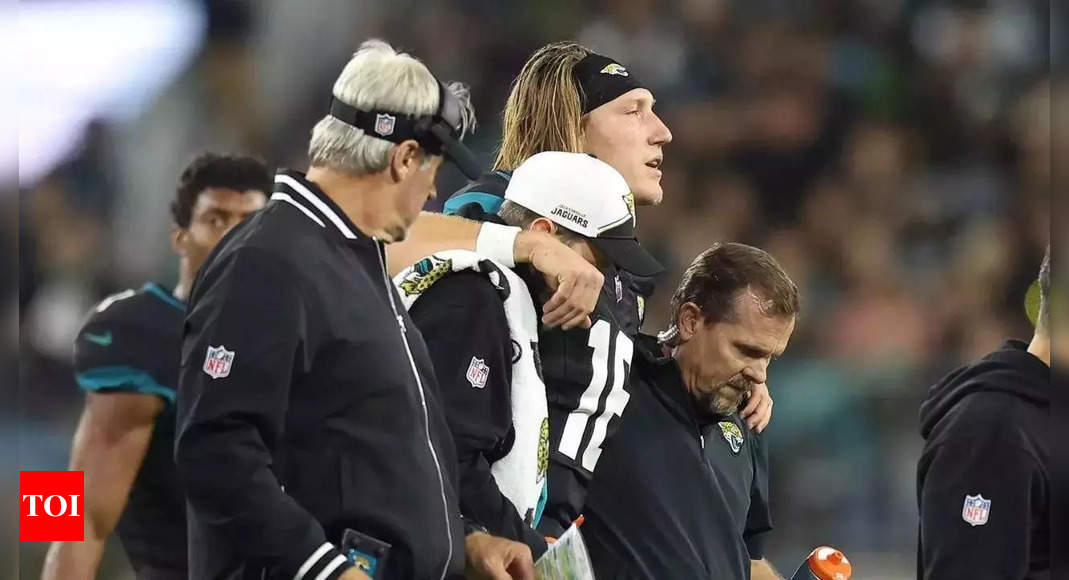 Trevor Lawrence Injury: Who will be his replacement? | NFL News – Times of India