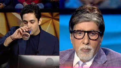 Kaun Banega Crorepati 15: Amitabh Bachchan shares how his grandson Agastya Nanda wanted to go back home as soon as he landed in Mumbai; says "He packed his bags and said, I am going to Delhi"