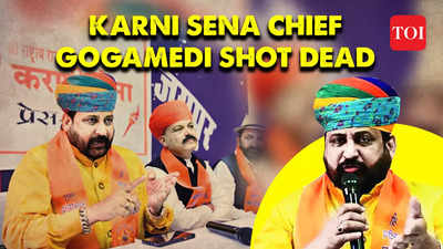 Rajasthan latest: Karni Sena National President Sukhdev Singh Gogamedi shot dead by two assailants in Jaipur