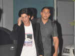 SRK spotted at airport