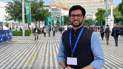 Aaditya Thackeray attends Conference of the Parties in Dubai