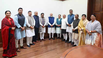 10 BJP MPs elected to assemblies quit Parliament amid suspense over CM picks