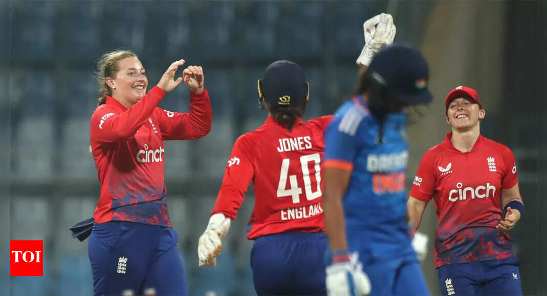India vs England Women Live Score, 1st T20I: India look to improve bilateral record against England  – The Times of India