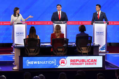 Republican presidential debate: Ramaswamy, DeSantis go after Haley ...