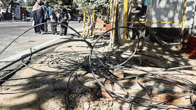 Overhead wires chopped off in beautification drive, web blackout in many areas