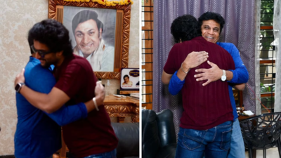 Nani meets Shiva Rajkumar; says, 'He feels at home!'