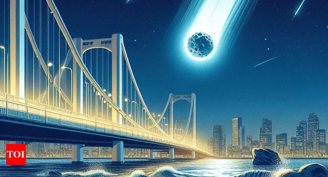 НАСА сообщает, что астероид размером с мост приближается к Земле на расстояние 5,5 миллионов километров