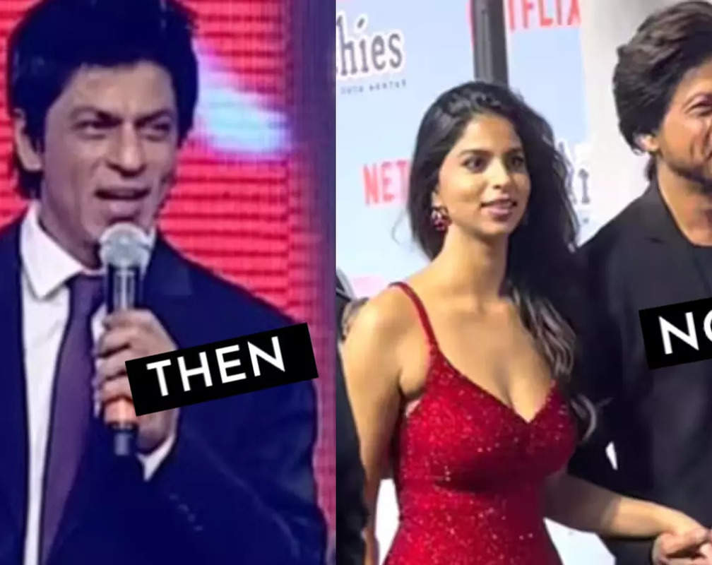 
'Jo bhi chaahu, woh main paau': WHEN Shah Rukh Khan manifested walking with daughter Suhana Khan in red gown
