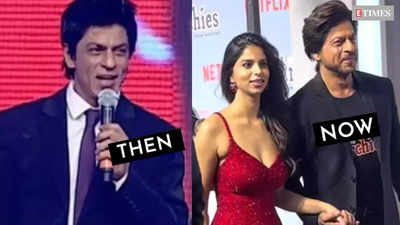 'Jo bhi chaahu, woh main paau': WHEN Shah Rukh Khan manifested walking with daughter Suhana Khan in red gown