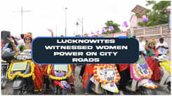 Lucknowites witnessed women power on city roads