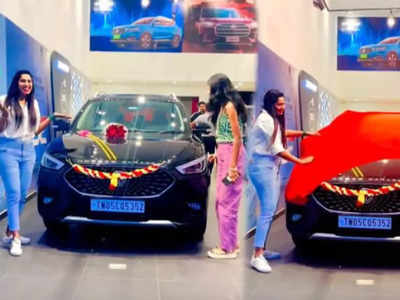 Bigg Boss Tamil fame Nithya Balaji adds a brand new SUV to her luxurious car collection; see pic